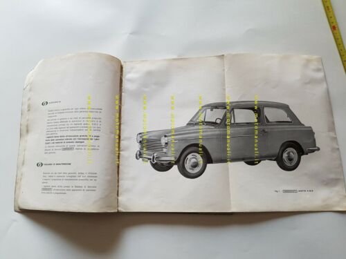 Innocenti Austin A 40 S 1964 manuale uso originale owner's …