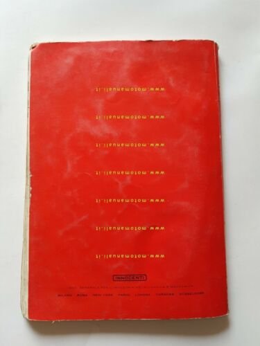 Innocenti Austin A 40 S 1964 manuale uso originale owner's …