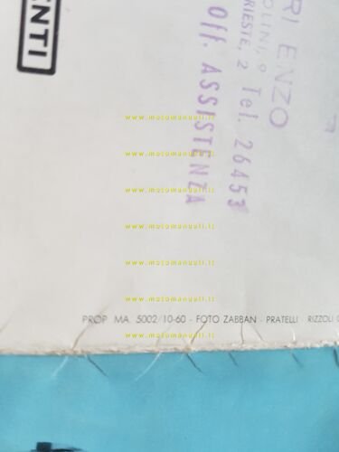 Innocenti Austin A40 1960 depliant italiano originale