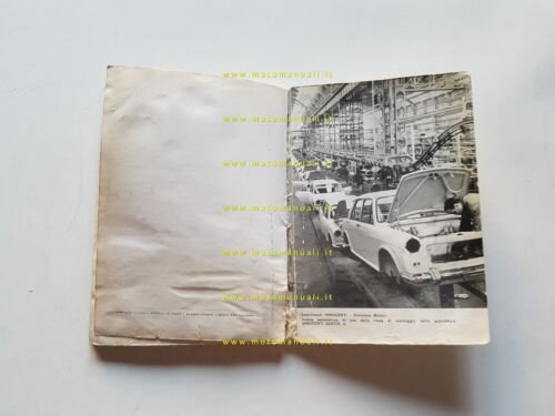 Innocenti I4 1964 manuale uso manutenzione libretto istruzioni originale