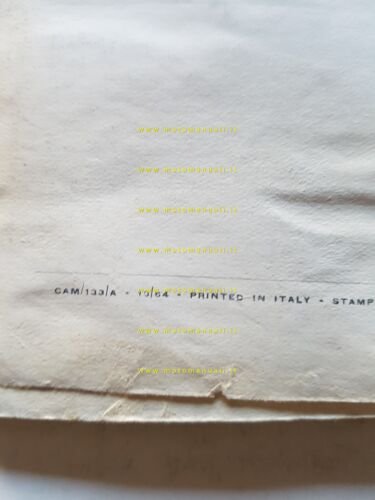 Innocenti I4 1964 manuale uso manutenzione libretto istruzioni originale