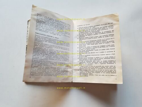 Innocenti I4 1964 manuale uso manutenzione libretto istruzioni originale