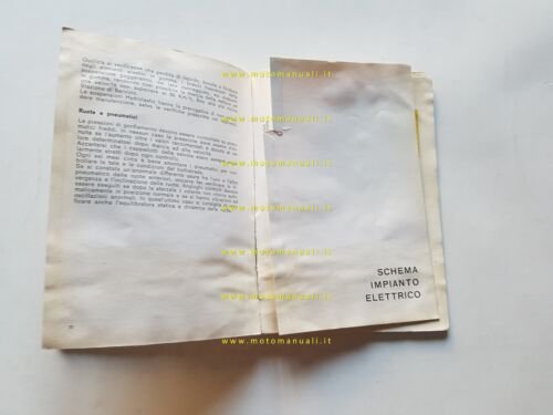 Innocenti I4 1964 manuale uso manutenzione libretto istruzioni originale