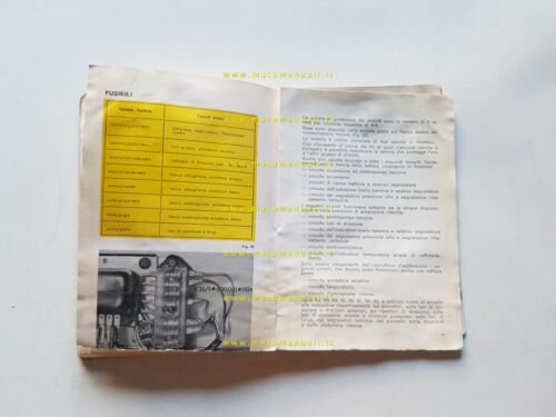 Innocenti I4 1964 manuale uso manutenzione libretto istruzioni originale