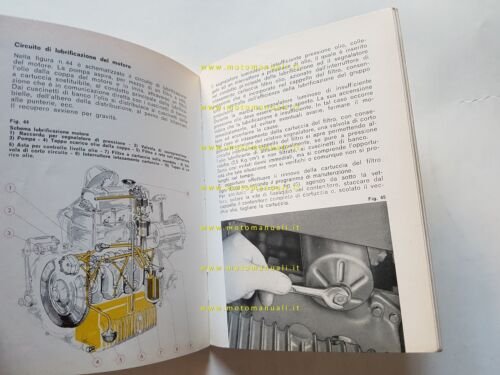Innocenti I4 1966 manuale uso manutenzione libretto istruzioni originale