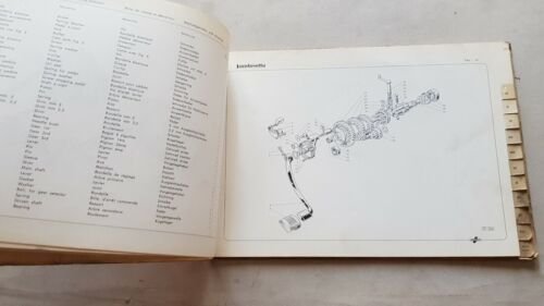 Innocenti Lambretta 100 1964 catalogo ricambi originale scooter parts catalogue