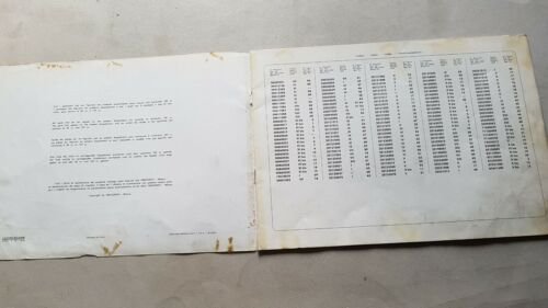 Innocenti Lambretta 100 J 125-50 1964 aggiorn. catalogo ricambi parts …