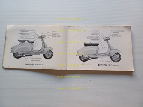 Innocenti Lambretta 125-150 Li - 175 TV 2a Serie 1960 …