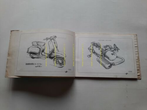Innocenti Lambretta 125 150 LI 175 TV 2a serie 1960 …