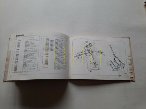 Innocenti Lambretta 125 150 LI 175 TV 2a serie 1960 …