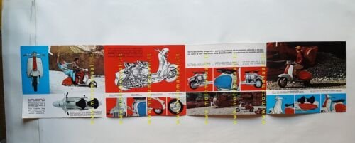 Innocenti Lambretta 125-150 Li 1963 depliant originale ITALIANO epoca brochure