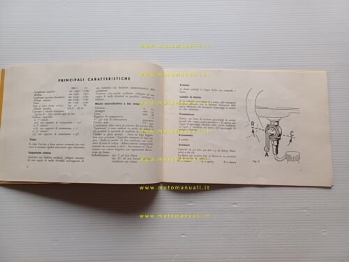 Innocenti Lambretta 125 C - LC 1951 manuale uso manutenzione …