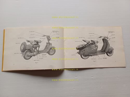 Innocenti Lambretta 125 C - LC 1951 manuale uso manutenzione …