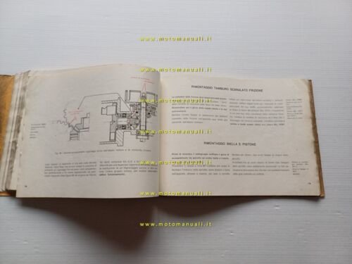 Innocenti Lambretta 125 d - ld 1952 manuale officina italiano …