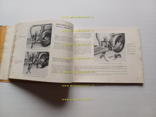Innocenti Lambretta 125 d - ld 1952 manuale officina italiano …