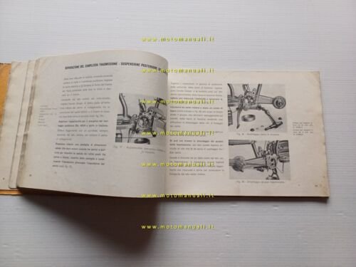 Innocenti Lambretta 125 d - ld 1952 manuale officina italiano …