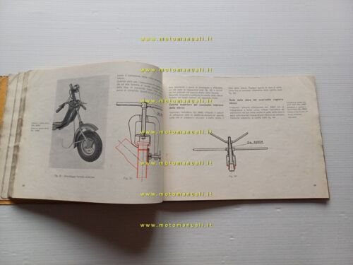Innocenti Lambretta 125 d - ld 1952 manuale officina italiano …
