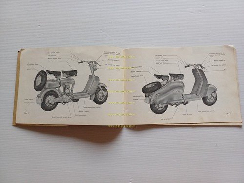 Innocenti Lambretta 125 D - LD 2a serie manuale uso …