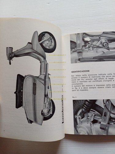 Innocenti Lambretta 125 DL 1969 manuale uso manutenzione libretto originale