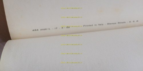 Innocenti Lambretta 125 DL 1969 manuale uso manutenzione libretto originale