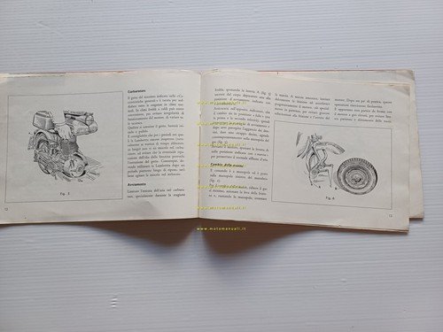 Innocenti Lambretta 125 e manuale uso manutenzione libretto italiano originale