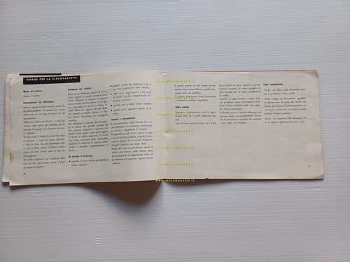 Innocenti Lambretta 125 e manuale uso manutenzione libretto italiano originale