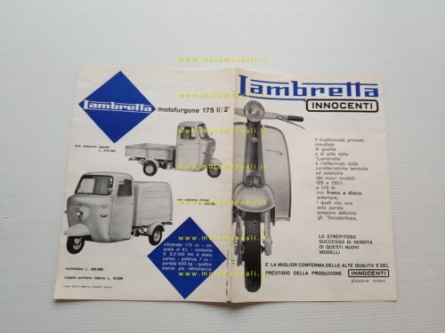 Innocenti Lambretta 125 Li - 150 Li - 175 TV …