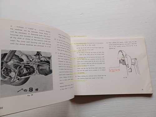 Innocenti Lambretta 125 Li -150 Li 1959 manuale officina originale …
