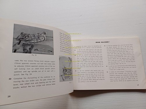 Innocenti Lambretta 125 Li -150 Li 1959 manuale officina originale …