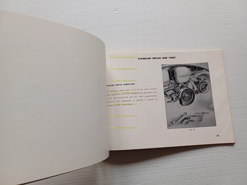 Innocenti Lambretta 125 Li -150 Li 1959 manuale officina originale …