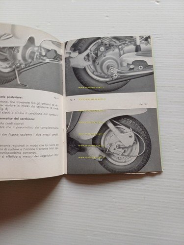Innocenti Lambretta 125 Li 1959 manuale uso manutenzione libretto originale