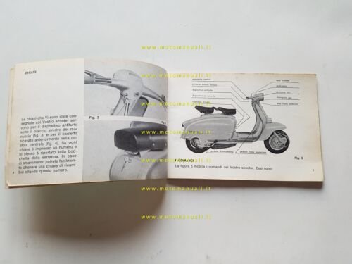 Innocenti Lambretta 125 Li 3 Serie 1965 manuale uso manutenzione …