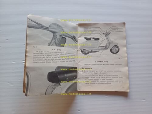 Innocenti Lambretta 125 LI 3a Serie 1962 manuale uso manutenzione …