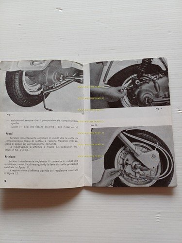 Innocenti Lambretta 125 LI 3a Serie 1963 manuale uso manutenzione …