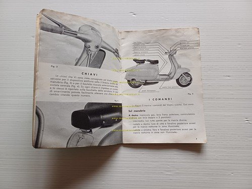 Innocenti Lambretta 125 LI 3a Serie 1963 manuale uso manutenzione …