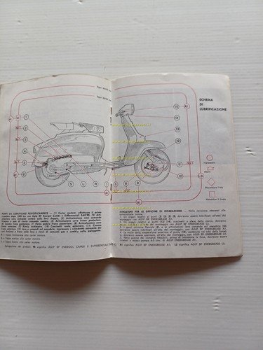 Innocenti Lambretta 125 LI 3a Serie 1963 manuale uso manutenzione …