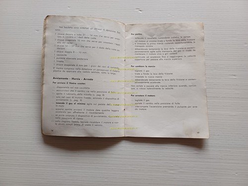 Innocenti Lambretta 125 LI 3a Serie 1963 manuale uso manutenzione …