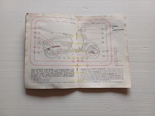 Innocenti Lambretta 125 LI 3a Serie 1963 manuale uso manutenzione …