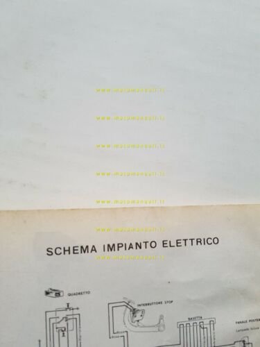 Innocenti Lambretta 125 m4 1966 manuale uso manutenzione originale