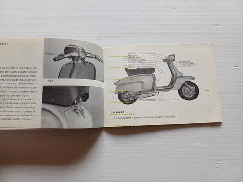 Innocenti Lambretta 125 Special 1965-66 manuale uso manutenzione originale