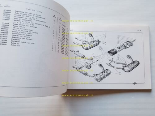 Innocenti Lambretta 150 d-ld-ld avv.el -125 ld 1959 catalogo ricambi …