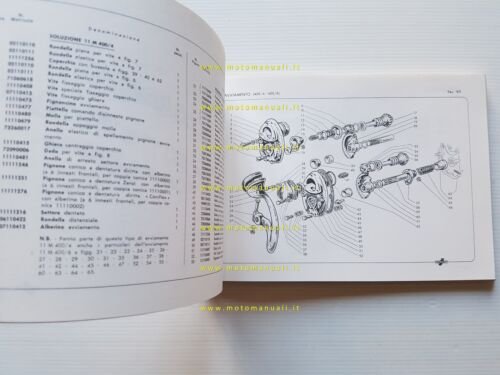 Innocenti Lambretta 150 d-ld-ld avv.el -125 ld 1959 catalogo ricambi …