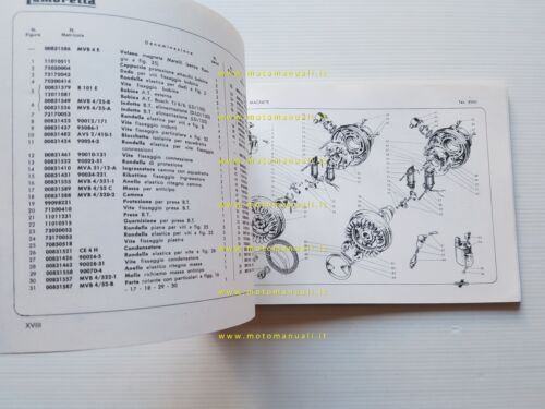 Innocenti Lambretta 150 d-ld-ld avv.el -125 ld 1959 catalogo ricambi …
