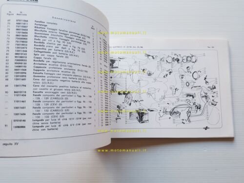 Innocenti Lambretta 150 d-ld-ld avv.el -125 ld 1959 catalogo ricambi …