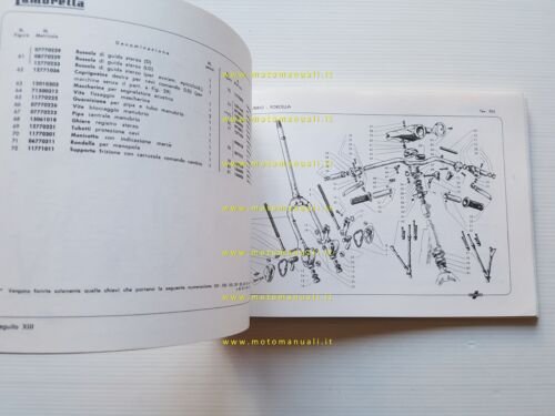 Innocenti Lambretta 150 d-ld-ld avv.el -125 ld 1959 catalogo ricambi …