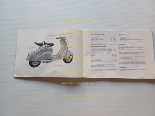 Innocenti Lambretta 150 ld -125 ld 1957 AGGIORNAMENTO manuale officina …