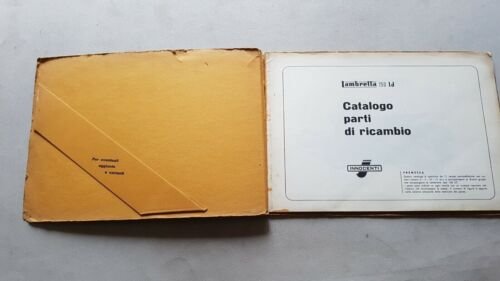 Innocenti Lambretta 150 LD catalogo ricambi originale spare parts catalogue