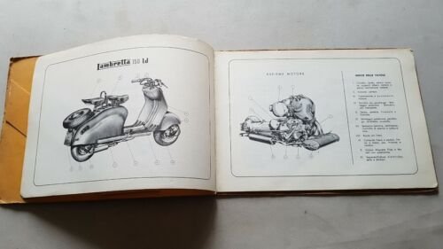 Innocenti Lambretta 150 LD catalogo ricambi originale spare parts catalogue
