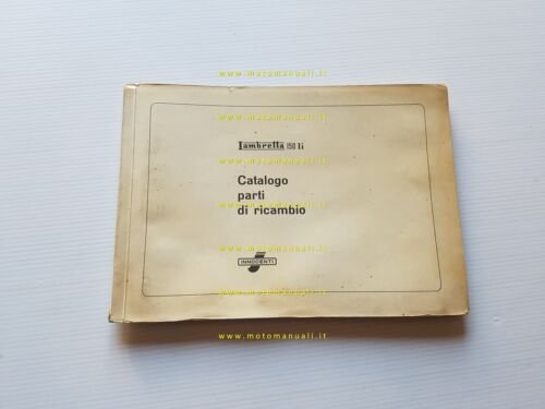 Innocenti Lambretta 150 LI 1958 catalogo ricambi originale spare parts …