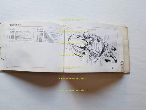 Innocenti Lambretta 150 LI 1958 catalogo ricambi originale spare parts …